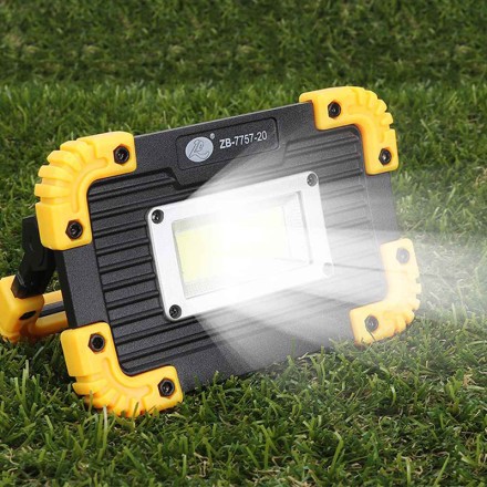 EXTREMAL SET 5 в 1: прожектор 350 Вт, комплект зарядного пристрою на сонячних батареях, шнур, прикурювач