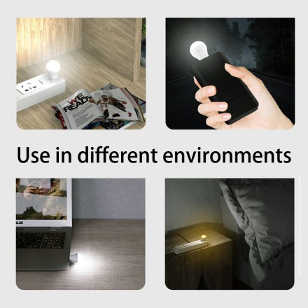 USB-ліхтар Лампа Світлодіодна LED COB Deco Light Bulb Classic