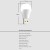 USB-ліхтар Лампа Світлодіодна LED COB Deco Light Bulb Classic