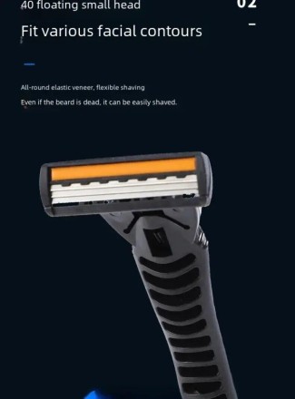 Гоління для гоління та змінні картриджі касети 3х Набір 12+1 Jie Rui