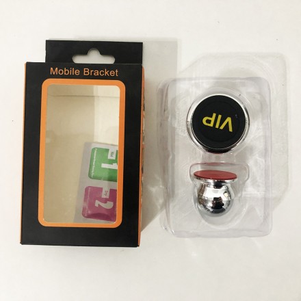 Магнітний тримач для телефона в авто WALKER CX-003 Mobile Bracket. Метал!