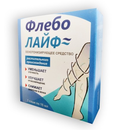 Флеболайф (Phlebolife) препарат від варикозу, 7 саші