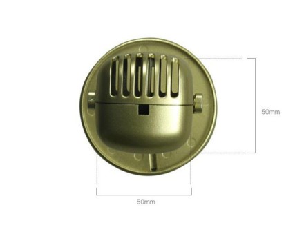 Класичний ретро динамічний вокальний мікрофон, вінтажний стиль. Ретро серебро