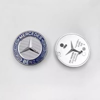 Емблема значок на капот Mercedes Benz 57 мм