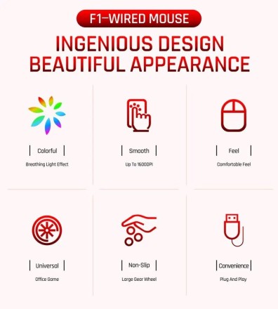 Маніпулятор ігровий миша USB, з підсвіткою Luminous Optical 3D Mouse