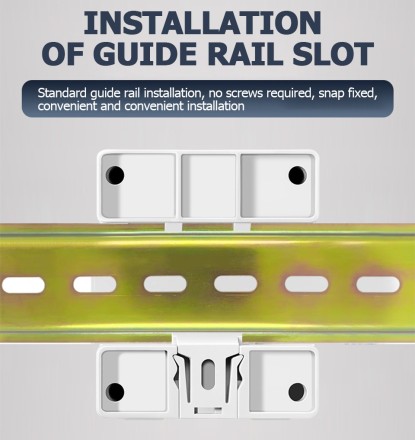 Електро лічильник на DIN рейку з LED-екраном "ВСЕ В ОДНОМУ" 63 A "KWS-302 Profi" з температурним сенсором