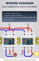 Електро лічильник на DIN рейку з LED-екраном "ВСЕ В ОДНОМУ" 63 A "KWS-302 Profi" з температурним сенсором