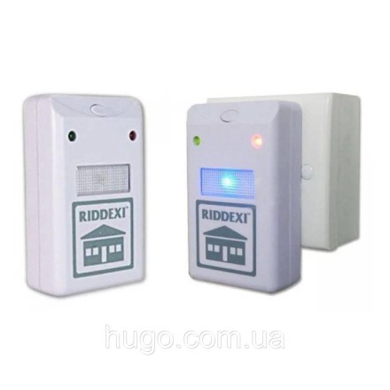 Електромагнітний відлякувач гризунів і комах 220 В, RIDDEX/Ультразвуковий відлякувач від шкідників