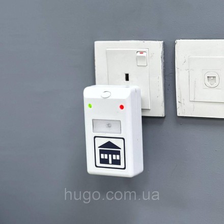 Електромагнітний відлякувач гризунів і комах 220 В, RIDDEX/Ультразвуковий відлякувач від шкідників