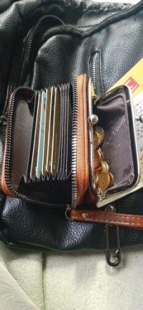 Вінтажний гаманець "Retro Style Wallet". PU Wallet. Якість.