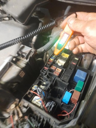 Автомобільний цифровий РК-тестер напруги електричний детектор 1.65 м