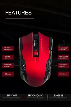Маніпулятор ігровий миша USB, з підсвіткою SKYLION F1 3D Mouse