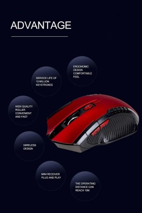 Маніпулятор ігровий миша USB, з підсвіткою SKYLION F1 3D Mouse