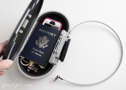 Портативний сейф Master Lock. Сейф автомобільний. Сейф переносний. США