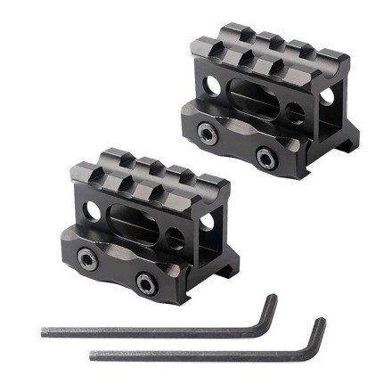 Кронштейн для кріплення прицілу, Райзер пікатині/вівера 25 мм для оптики, лазера, ліхтаря.