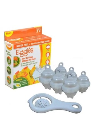 Форми Eggies для варіння яєць без шкаралупи 6 шт.