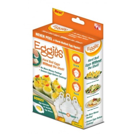 Форми Eggies для варіння яєць без шкаралупи 6 шт.