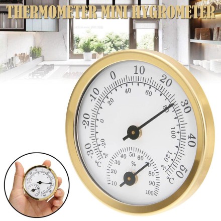Термометр гігрометр Profi "Gold Classic".  -30+50C 10-100% влага