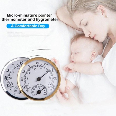 Термометр гігрометр Profi "Gold Classic".  -30+50C 10-100% влага