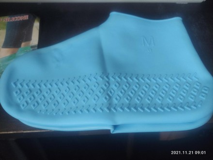 Калоші калоші силіконові, водонепроникні бахіли, Чохли для взуття. Чорні, салатові