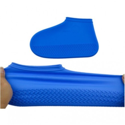 Калоші калоші силіконові, водонепроникні бахіли, Чохли для взуття. Чорні, салатові