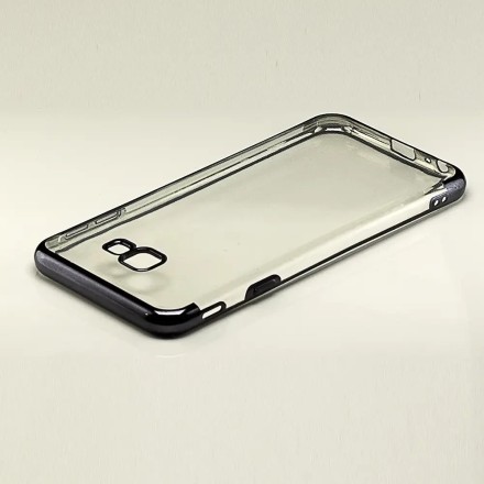 Чохол Remax Air Series для Samsung GALAXY J5 Prime прозорий зі срібною рамкою