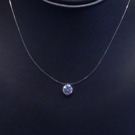 Кулон камінчиків на волосіні підвіска невидима кулон циркон Xuping Jewelry