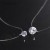 Кулон камінчиків на волосіні підвіска невидима кулон циркон Xuping Jewelry
