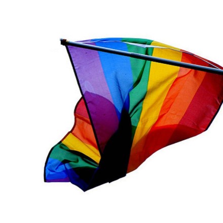 Прапор райдужний, прапор фестивальний 90х60, поліестер