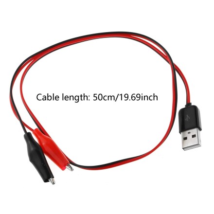 Перехідник кабель USB to DC 5V-9V — 12V Alligator — крокодили, універсальний адаптер