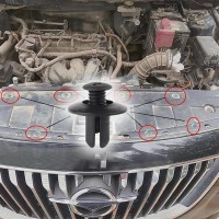 Клипса 8мм /20pcs MIX for Nissan X-Trail Juke Qashqai Micra Tiida Leaf Fit  Subaru Forester Toyota Ford