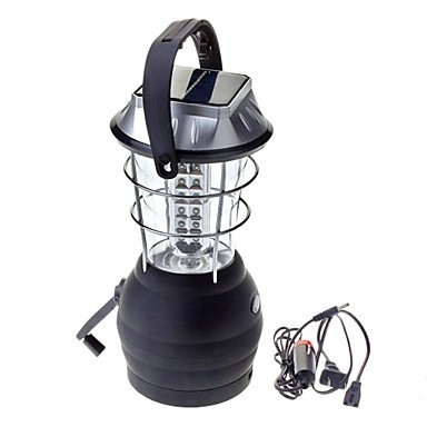 Кемпінговий ліхтар 5 в 1 Lantern LS-360 36 LED на акумуляторі, сонячній батареї, динамо, батарейках, USB