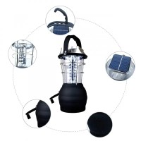 Кемпінговий ліхтар 5 в 1 Lantern LS-360 36 LED на акумуляторі, сонячній батареї, динамо, батарейках, USB