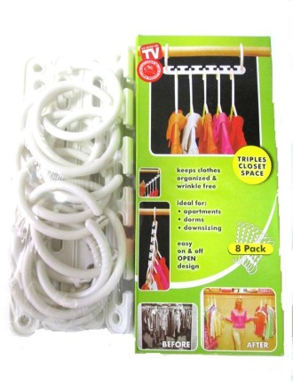 Wonder Hangers, органайзер для вішалок, Органайзер для шафи, Вішалка для одягу