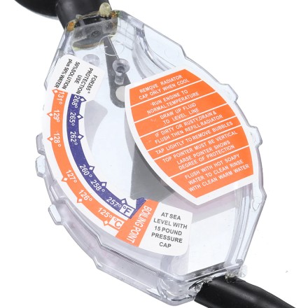 Тестер охолоджуючої рідини (холодоагент етиленгліколь антифриз тосол)