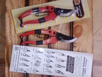 Секатор садовий Fierce Tiger пружинний із фіксатором, 185 мм