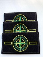 Аксесуари Stone Island патч 95х45 мм вишитий. Офники + 2 ґудзики