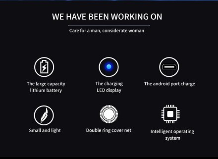 Електро бритва, акумуляторна, довговічні плавальні леза 360С Expedition