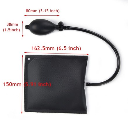 Pump Wedge NAIERDI 6.5 inch насос домкрат клин посилений — пневмодомкрат PDR. Оливка