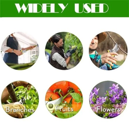 Секатор садовий Montana з фіксатором, 190 мм