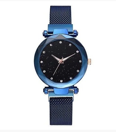 Жіночі годинники Starry Sky Watch на магнітній застібці Синій