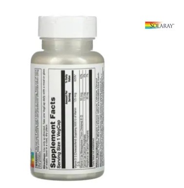 Вітамін Д3 + К2 Solaray Vitamin D3 + K2 soy free 60 капсул