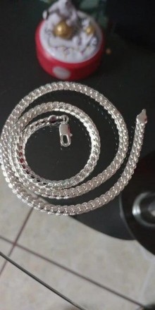 Срібний ланцюжок 6 мм  Scheherazade, 50см, клеймо