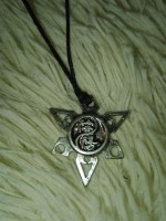 Кулон Східна зірка на ювелірному шнурку