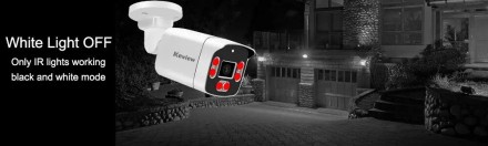 Видеокамера IP Camera 2.8 focus, 4MP 4K IP Outdoor H.265 Onvif Bullet CCTV Array Night Vision IR  POE