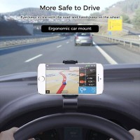Автотримач тримач для телефона та GPS Hoco CA50 In-Car Dashboard Phone Holder