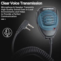 Мікрофонний динамік, мікрофон для рації Baofeng UV 5R Walkie Talkie Portable Ham Radio