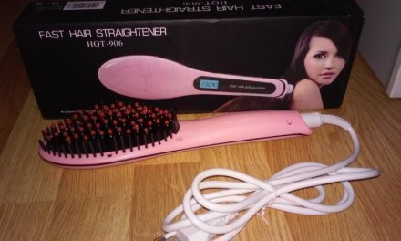 Гребінець для випрямлення волосся Fast hair HQT-906