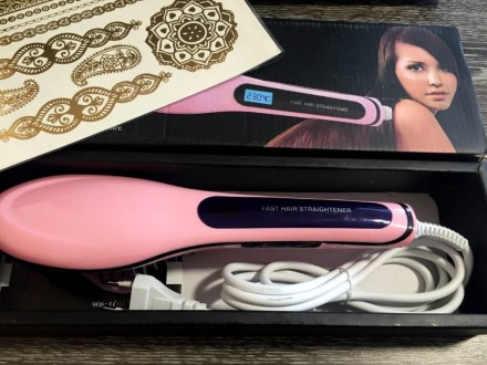 Гребінець для випрямлення волосся Fast hair HQT-906