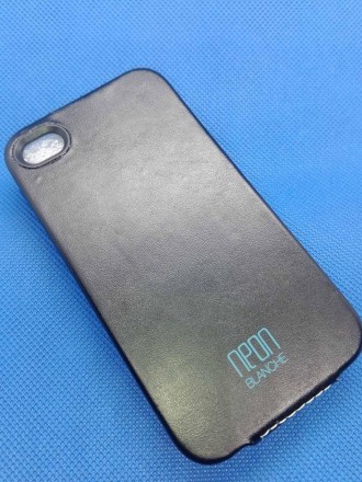 Чохол UNIQ для iPhone 4S. Шкіра. Прошитий. У подарунковій упаковці Go Neon